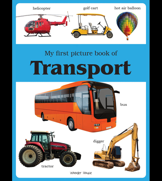 My first picture book of Transport: Picture Books for Children