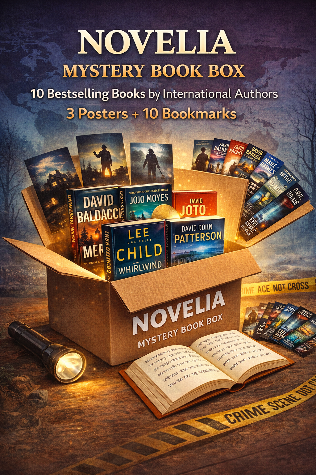 Novelia Mystery Book Box