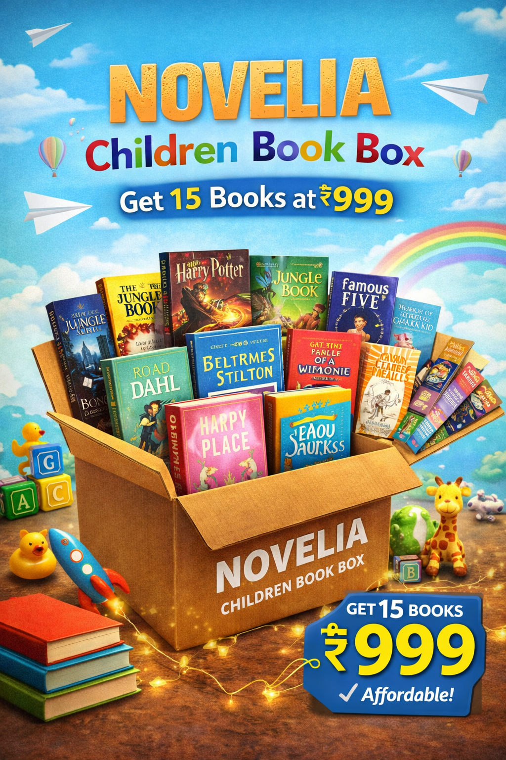 Novelia Mystery Book Box