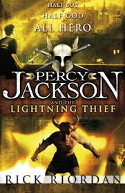 Percy Jackson and the lightening thief by Rick Riordan