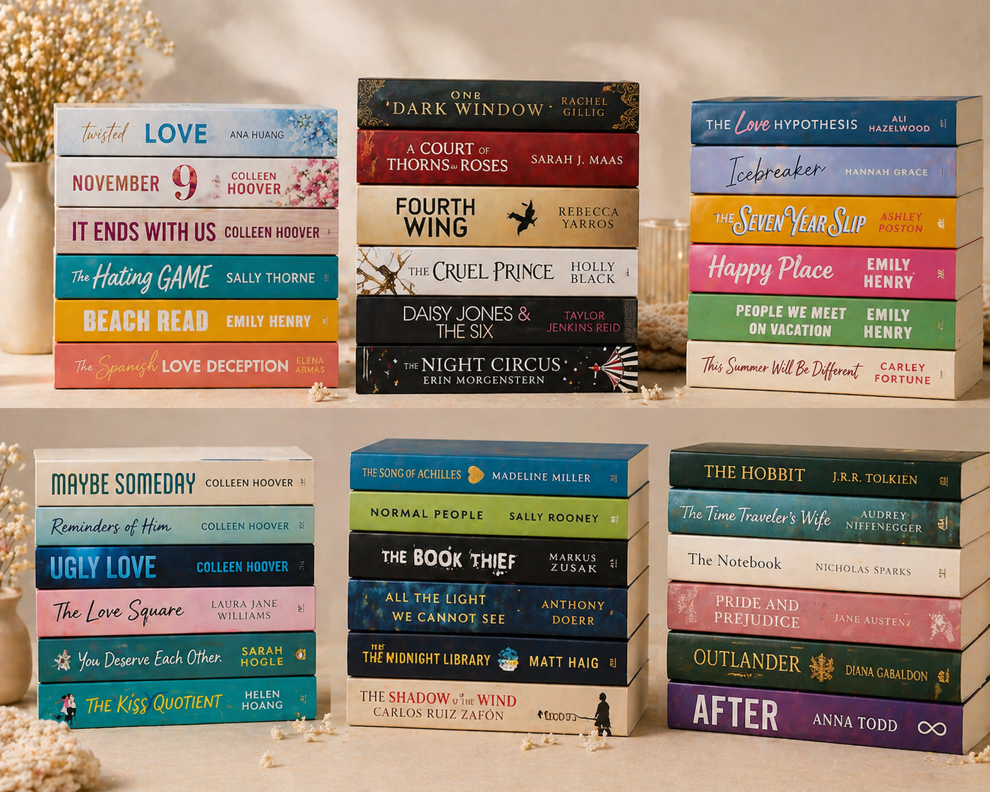 Romance/Fiction Combos