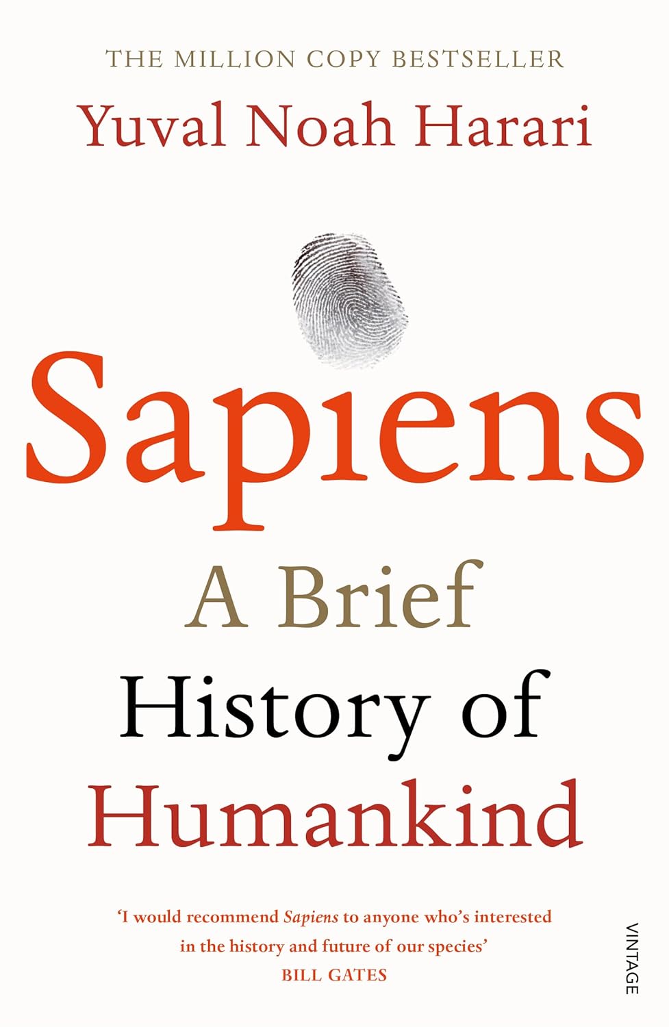 Sapiens:A Brief History Of Humankind by Yuval Noah Harari