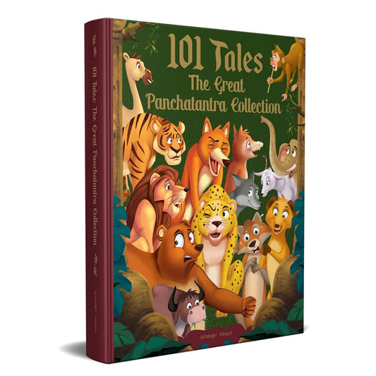 101 Tales The Great Panchatantra Collection - Collection of Witty Moral Stories For Kids For Personality Development Hardcover