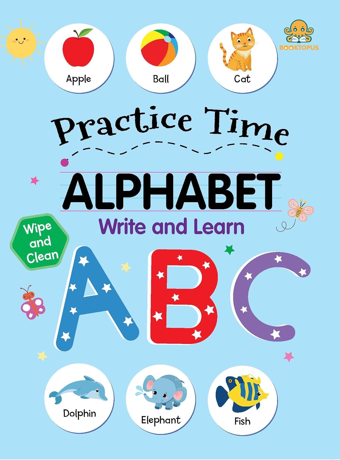 LETS PRACTICE WIPE N CLEAN ALPHABETS