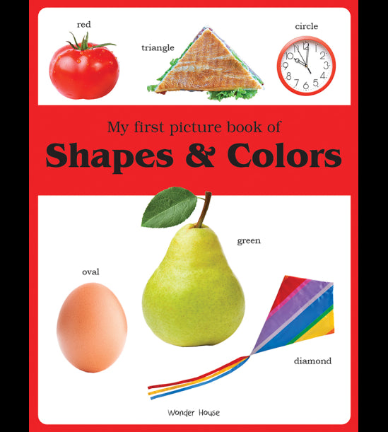 My first picture book of Shapes and Colours: Picture Books for Children