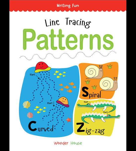 Line Tracing Patterns: Practice Drawing And Tracing Lines And Patterns