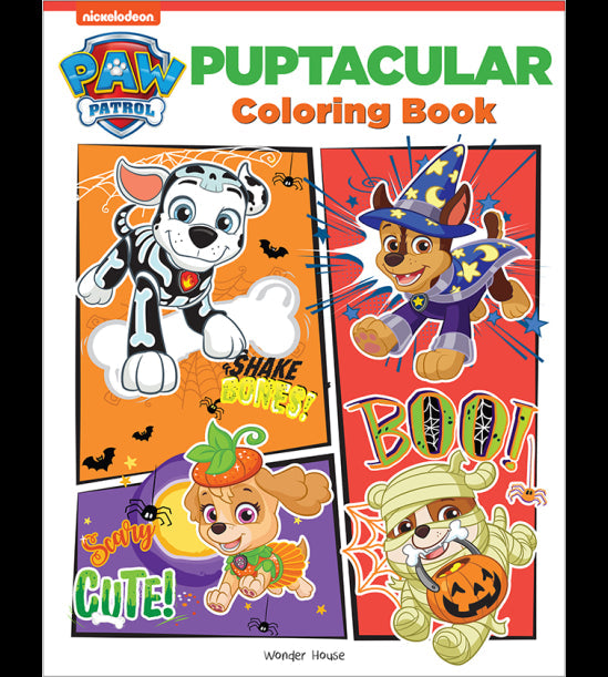 Puptacular: Paw Patrol Coloring Book For Kids