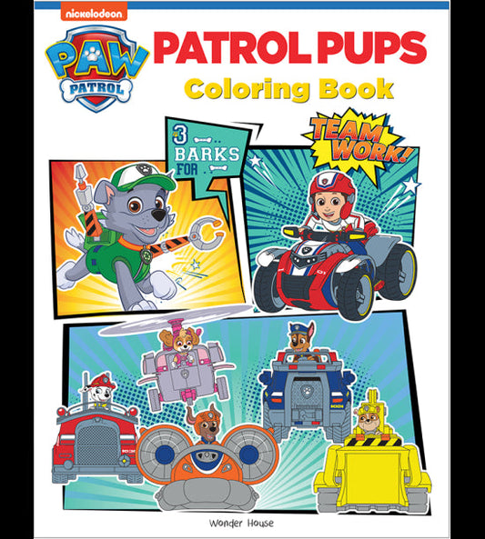 Patrol Pups: Paw Patrol Coloring Book For Kids
