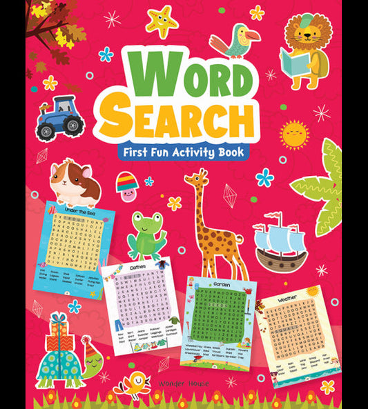Word Search : First Fun Activity Books For Kids