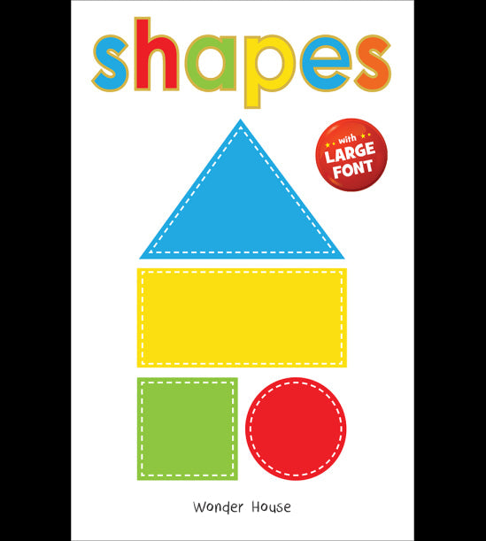 Shapes - Early Learning Board Book With Large Font : Big Board Books Series