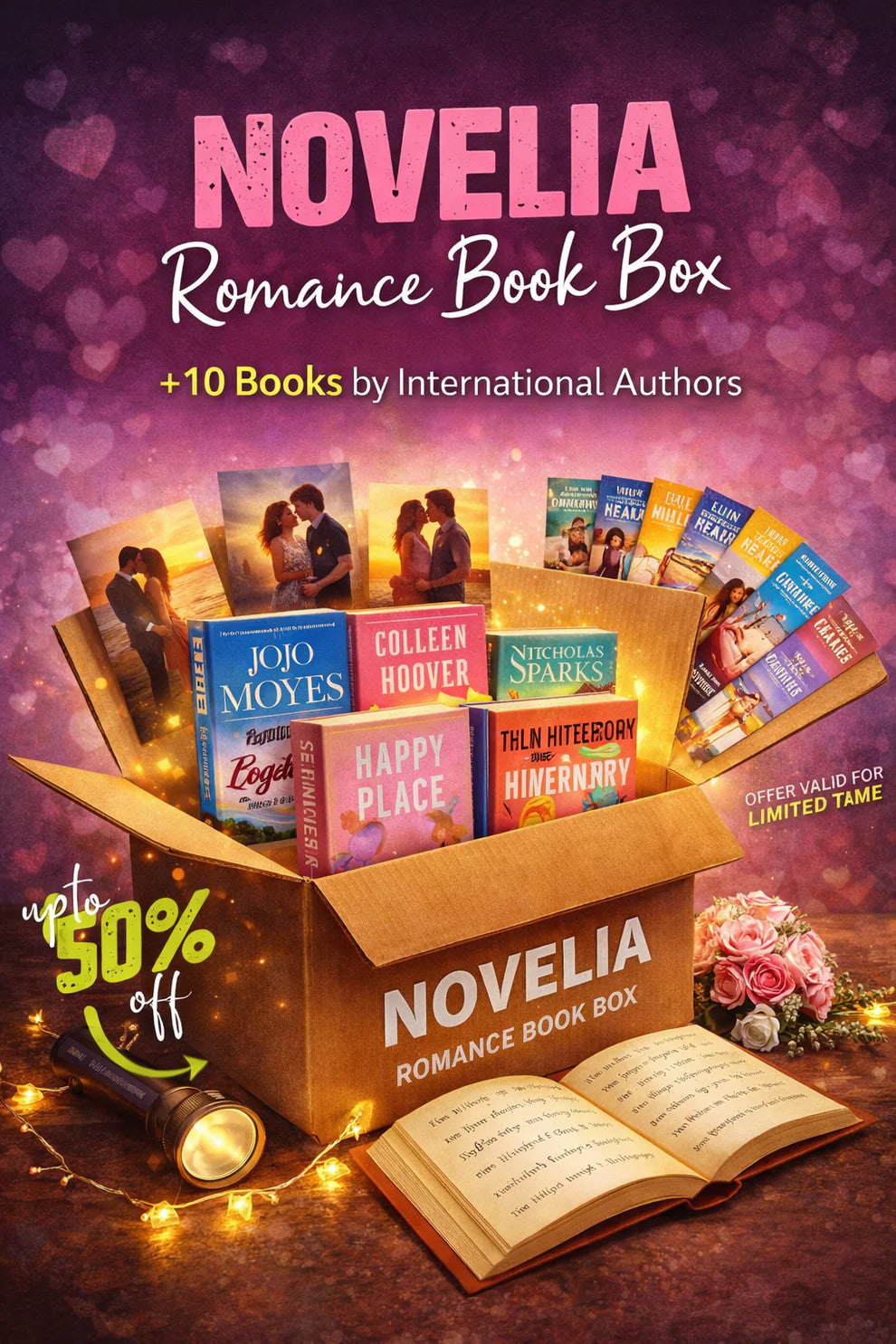 Novelia Mystery Book Box